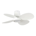 FARO 34315WT - LED Dimmable ceiling fan KLOVER TUB S LED/20W/230V 2700/4000/6500K white d. 80 cm Wi-Fi Tuya + remote control