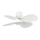 FARO 34315WT - LED Dimmable ceiling fan KLOVER TUB S LED/20W/230V 2700/4000/6500K white d. 80 cm Wi-Fi Tuya + remote control