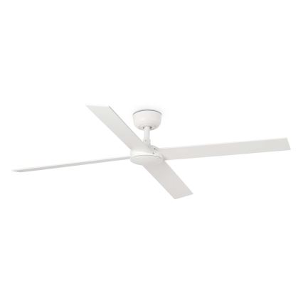 FARO 34355WT - Ceiling fan RUDDER L white/beige d. 132 cm Wi-Fi Tuya + remote control