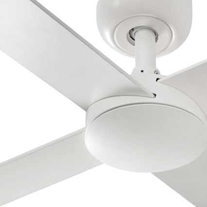 FARO 34355WT - Ceiling fan RUDDER L white/beige d. 132 cm Wi-Fi Tuya + remote control