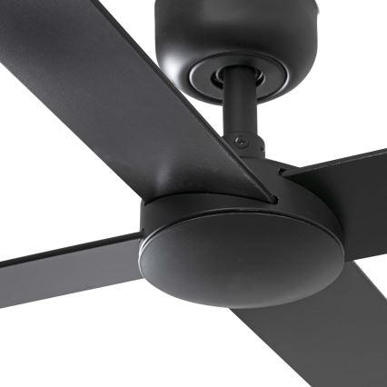 FARO 34356 - Ceiling fan RUDDER L brown/black d. 132 cm + remote control