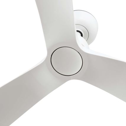 FARO 34363WT - Ceiling fan OUTWOOD L white d. 150 cm Wi-Fi Tuya IP44 + remote control