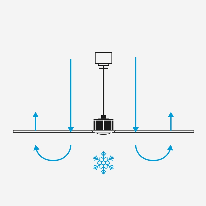 FARO 34371 - MARINE M Ceiling Fan Ø 125 cm Brown/Black IP44 + Remote Control