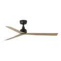 FARO 34371 - MARINE M Ceiling Fan Ø 125 cm Brown/Black IP44 + Remote Control
