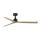 FARO 34371 - MARINE M Ceiling Fan Ø 125 cm Brown/Black IP44 + Remote Control