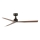 FARO 34372 - MARINE M Ceiling Fan Ø 125 cm, Brown/Black, IP44 + Remote Control