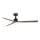 FARO 34372WT - MARINE M Ceiling Fan Ø 125 cm Brown/Black IP44 Tuya Wi-Fi + Remote Control