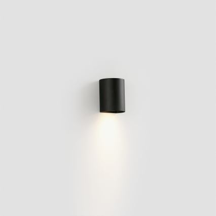 FARO 40523 - Wall light SOLE 1xGU10/8W/230V black round