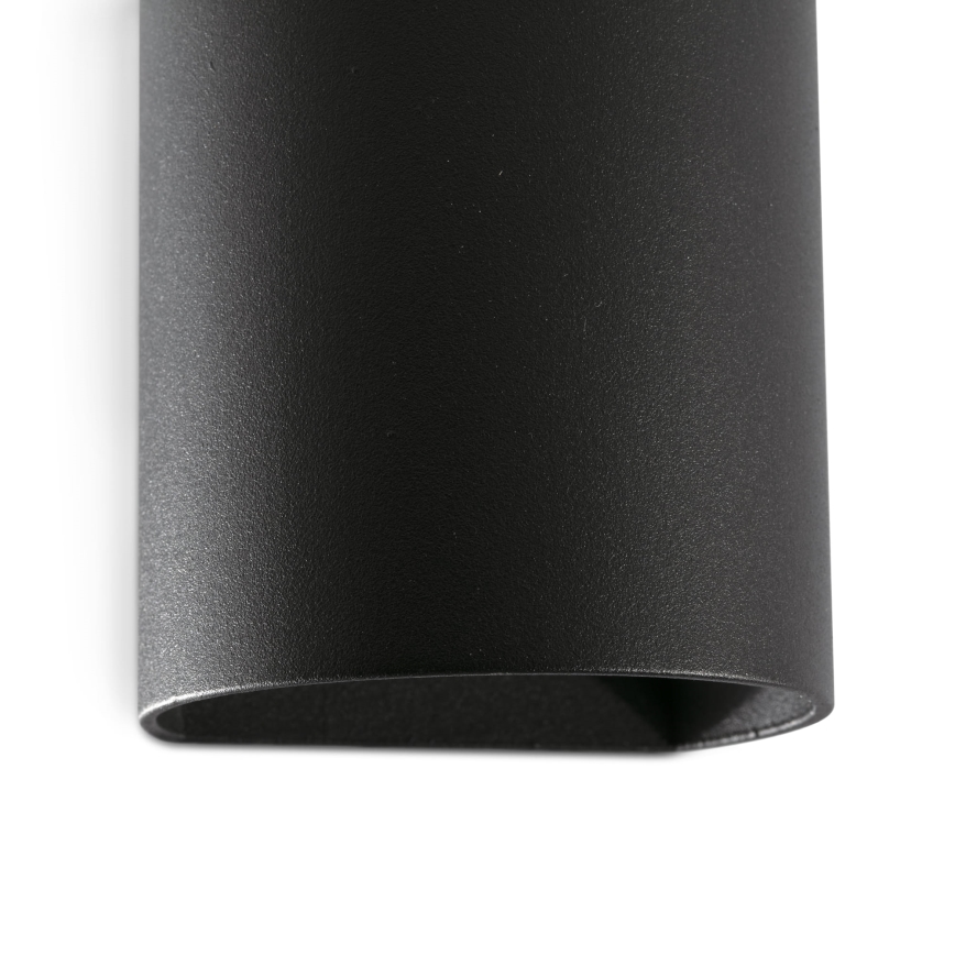 FARO 40523 - Wall light SOLE 1xGU10/8W/230V black round