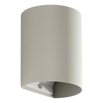 FARO 40524 - Wall light SOLE 1xGU10/8W/230V grey round