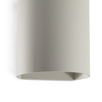 FARO 40524 - Wall light SOLE 1xGU10/8W/230V grey round