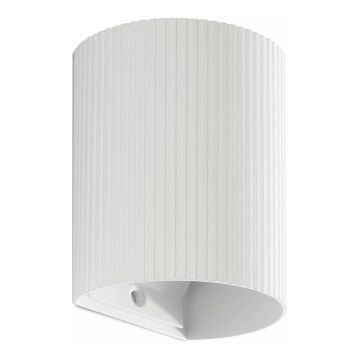 FARO 40526 - Wall light SOLE 1xGU10/8W/230V white corrugated round