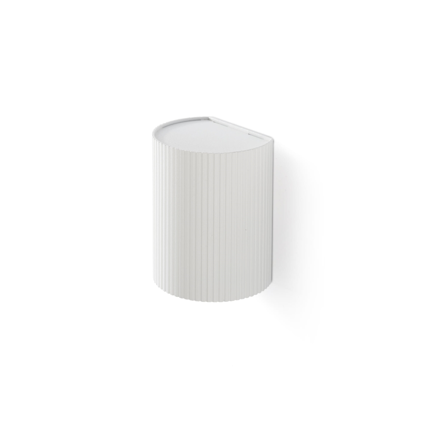 FARO 40526 - Wall light SOLE 1xGU10/8W/230V white corrugated round