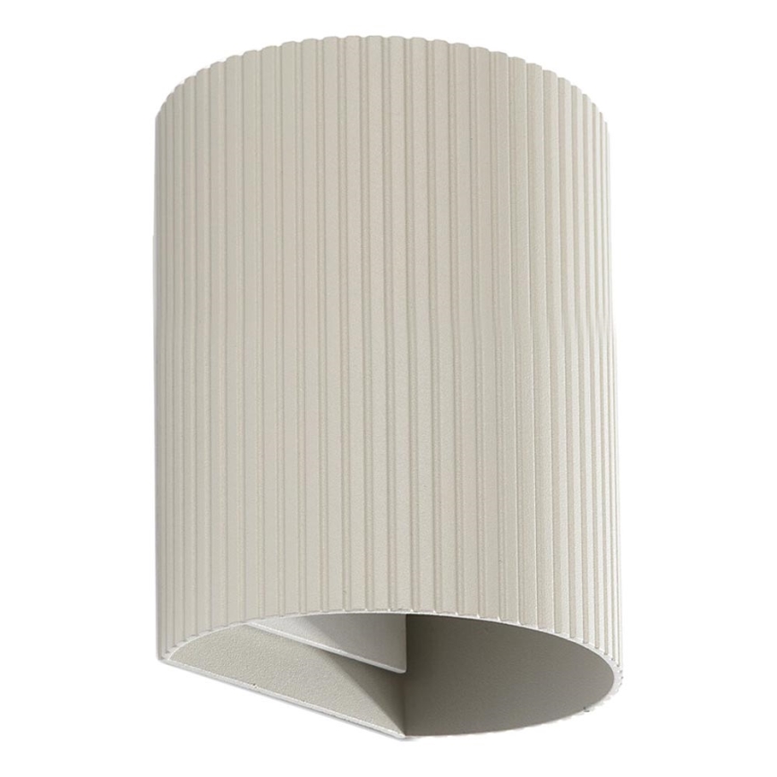 FARO 40528 - Wall light SOLE 1xGU10/8W/230V grey corrugated round