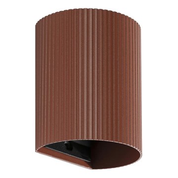 FARO 40529 - Wall light SOLE 1xGU10/8W/230V brick corrugated round
