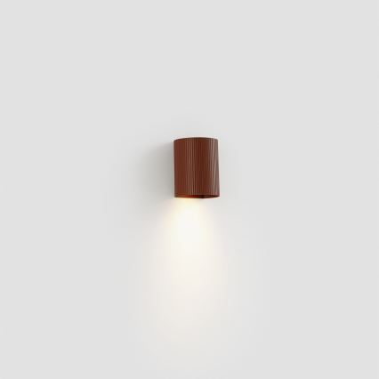 FARO 40529 - Wall light SOLE 1xGU10/8W/230V brick corrugated round