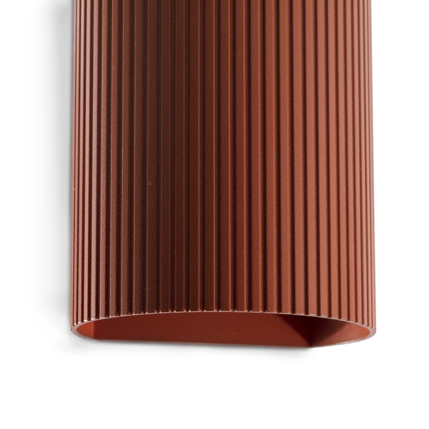 FARO 40529 - Wall light SOLE 1xGU10/8W/230V brick corrugated round