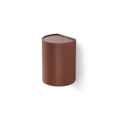 FARO 40529 - Wall light SOLE 1xGU10/8W/230V brick corrugated round