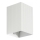 FARO 40534 - Wall light SOLE 1xGU10/8W/230V white corrugated angular