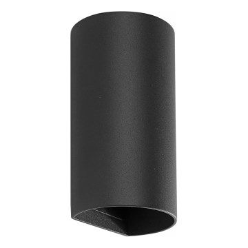FARO 40539 - Wall light SOLE 2xGU10/8W/230V black round