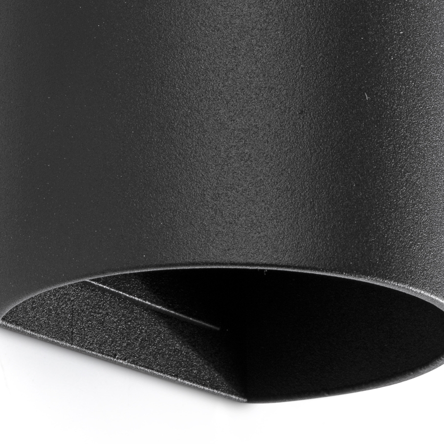 FARO 40539 - Wall light SOLE 2xGU10/8W/230V black round