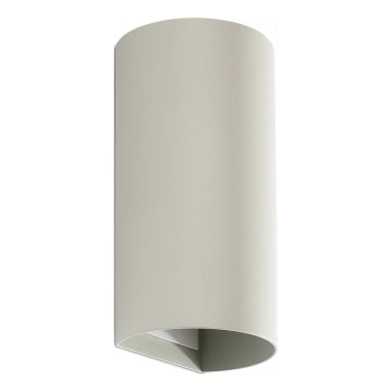 FARO 40540 - Wall light SOLE 2xGU10/8W/230V grey round