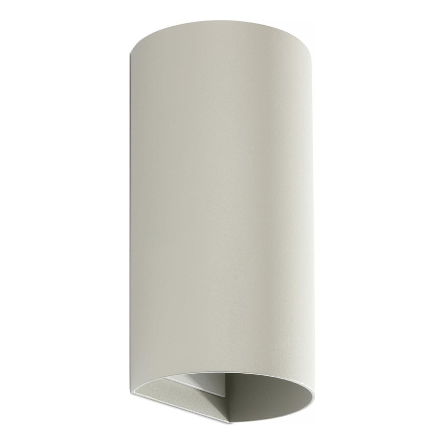 FARO 40540 - Wall light SOLE 2xGU10/8W/230V grey round