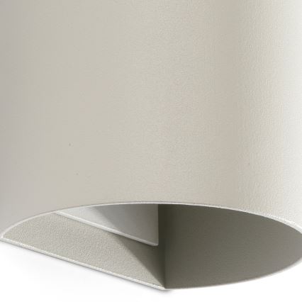 FARO 40540 - Wall light SOLE 2xGU10/8W/230V grey round