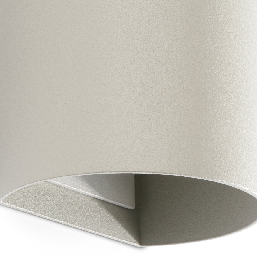 FARO 40540 - Wall light SOLE 2xGU10/8W/230V grey round