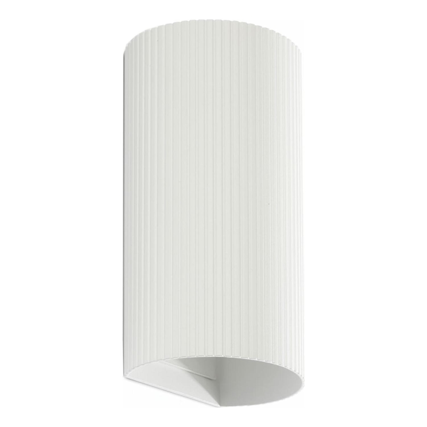 FARO 40542 - Wall light SOLE 2xGU10/8W/230V white corrugated round