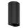 FARO 40543 - Wall light SOLE 2xGU10/8W/230V black corrugated round