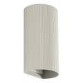 FARO 40544 - Wall light SOLE 2xGU10/8W/230V grey corrugated round