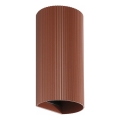 FARO 40545 - Wall light SOLE 2xGU10/8W/230V brick corrugated round