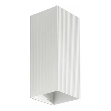 FARO 40565 - Wall light SOLE 2xGU10/8W/230V white corrugated angular