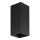 FARO 40566 - Wall light SOLE 2xGU10/8W/230V black corrugated angular