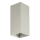 FARO 40567 - Wall light SOLE 2xGU10/8W/230V grey corrugated angular