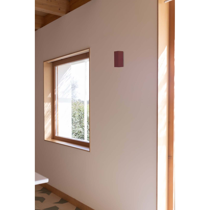 FARO 40568 - Wall light SOLE 2xGU10/8W/230V brick corrugated angular