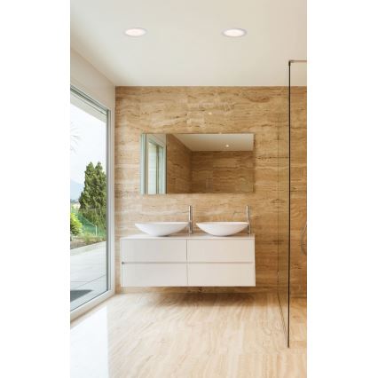FARO 42926 - LED Bathroom suspended ceiling light TED LED/15W/230V IP44