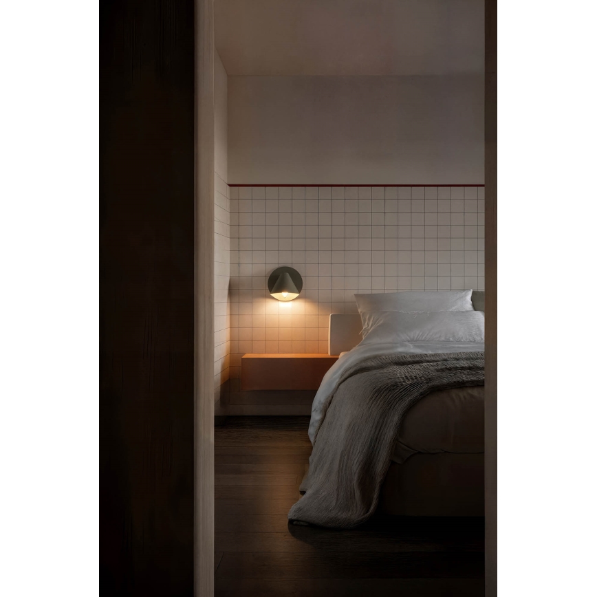 FARO 62356 - NOON wall-mounted spotlight 1×E27/15W/230V, green