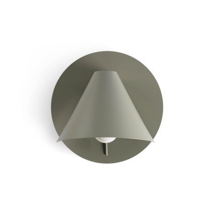 FARO 62356 - NOON wall-mounted spotlight 1×E27/15W/230V, green