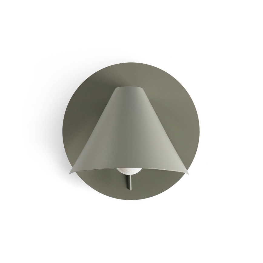FARO 62356 - NOON wall-mounted spotlight 1×E27/15W/230V, green