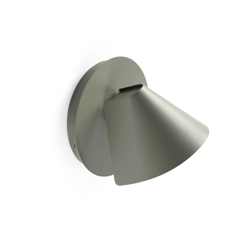 FARO 62356 - NOON wall-mounted spotlight 1×E27/15W/230V, green