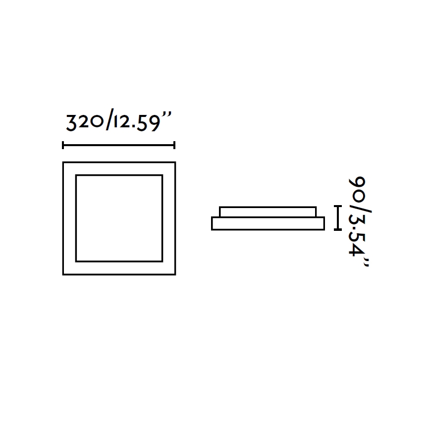 FARO 62969 - Bathroom ceiling light TOLA 2 2xE27/20W/230V IP44