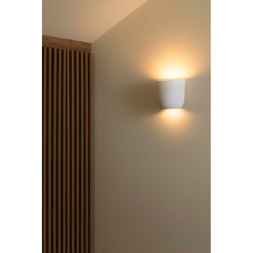 FARO 63428 - Wall light KAPPU 1xE14/7W/230V 15,8x15 cm white
