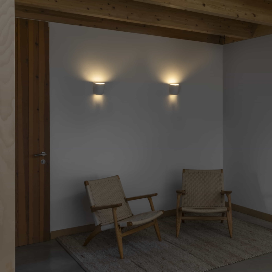 FARO 63429 - Wall light KAPPU 1xE14/7W/230V 25x15 cm white