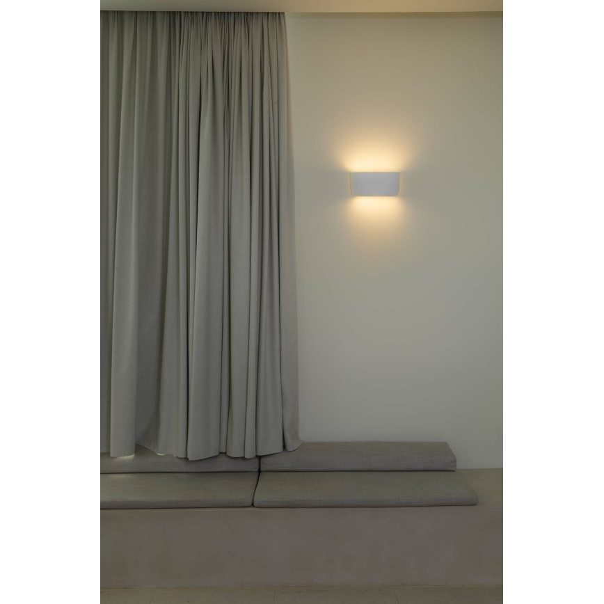 FARO 63430 - Wall light KAPPU 2xE14/7W/230V 16,8x30 cm white