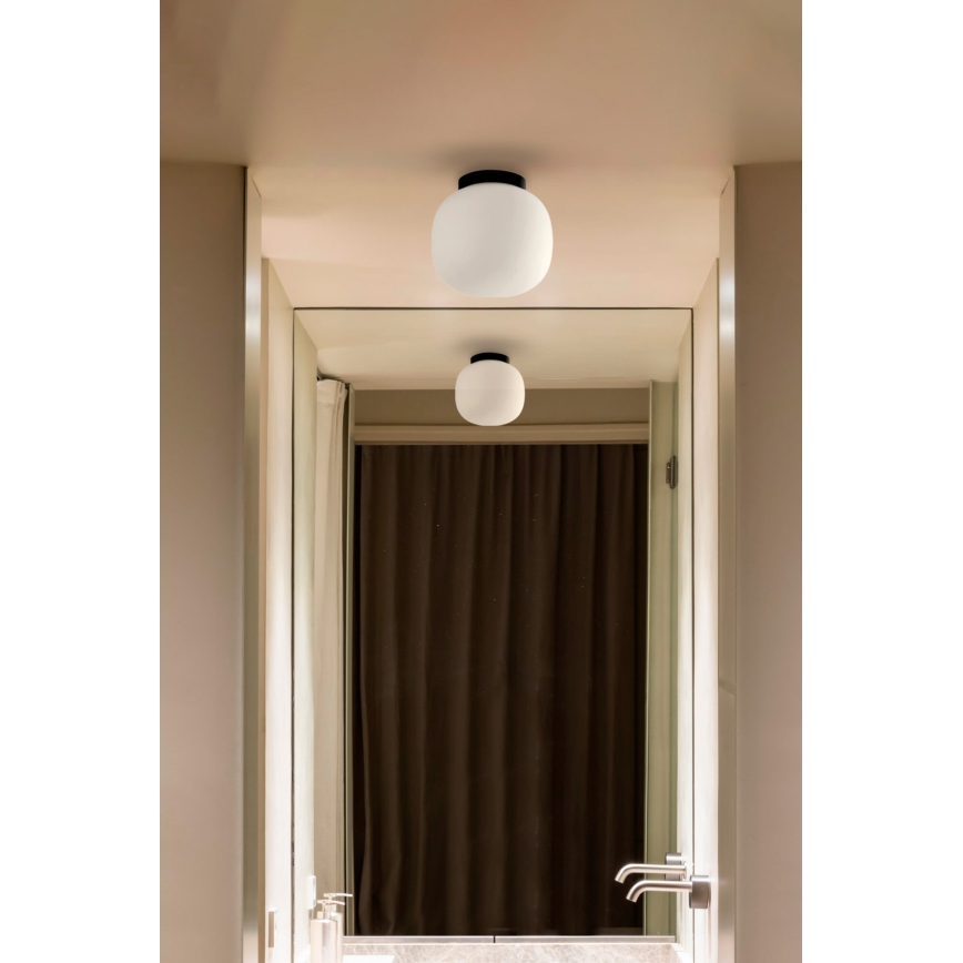 FARO 68611 - Ceiling light AMELIA 1xE27/15W/230V IP44 white/black