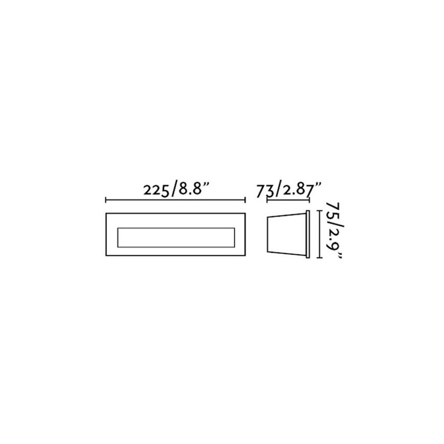 FARO 70271 - NAT LED Outdoor Recessed Luminaire LED/8W/230V IP65 White