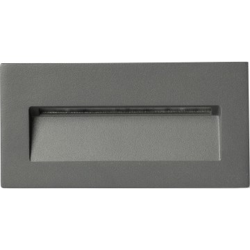 FARO 70289 - LED Built-in light MANI LED/5W/230V 2200/2700/3200/4000K IK07 IP65 grey