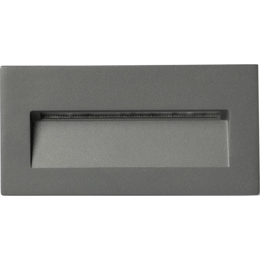 FARO 70289 - LED Built-in light MANI LED/5W/230V 2200/2700/3200/4000K IK07 IP65 grey